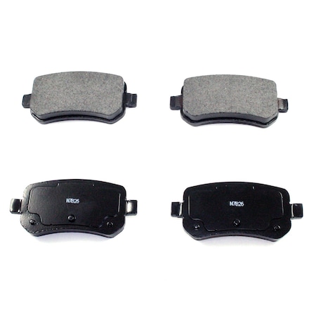 Pronto Dura Ceramic Brake Pads Rear, Bp1021C BP1021C